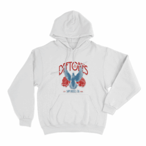 Dove Blossom Unisex Hoodie White